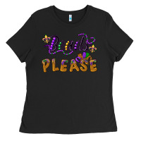 Black beads please Ladies Tee - CowGirlArtShop