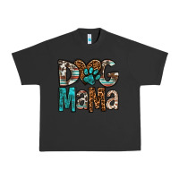 Pigment Black dog mama Urban Heavy Tee - OliviaCreatesArt