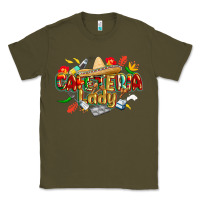 Army Green cinco de mayo cafeteria lady Classic Tee - CowGirlArtShop