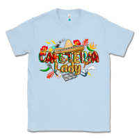 Dusty Blue cinco de mayo cafeteria lady Classic Tee - CowGirlArtShop