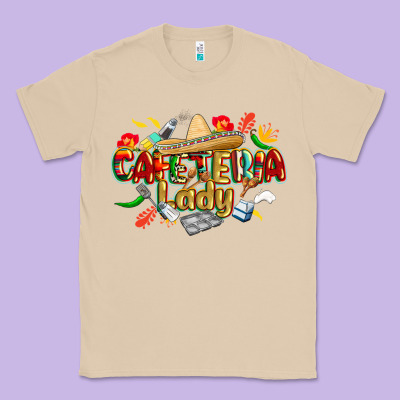 Cinco De Mayo Cafeteria Lady Classic Tee Designed By Cowgirlartshop
