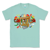 Seafoam cinco de mayo cafeteria lady Classic Tee - CowGirlArtShop