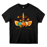 Black Unicorn Fall Heavy Core Tee - texasbilliewilder