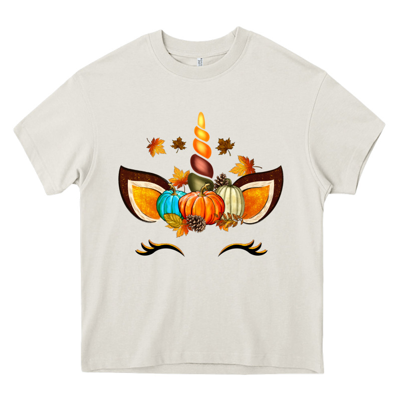 Unicorn Fall Heavy Core Tee by texasbilliewilder | Teevron