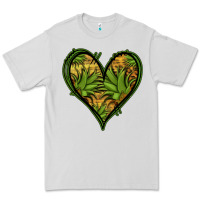 Dove Grey pineapple heart Premium Tee - Jasminsmagicworld