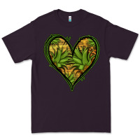 Plum pineapple heart Premium Tee - Jasminsmagicworld