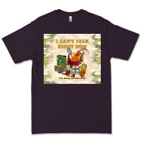 Plum i can't talk right now Premium Tee - TumblerDesignByShophia