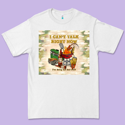 I Can't Talk Right Now Premium Tee Designed By Tumblerdesignbyshophia