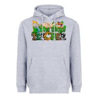 Heather Grey one lucky teacher Heavyweight Hoodie - AdoDesignShop