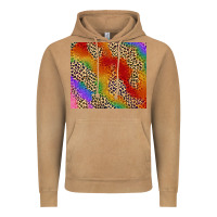 Vintage Camel Pride rainbow leopard design Vintage Hoodie - FaDigitalArtStudio