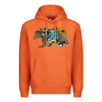 Carrot baby bear mini sunflowers leopard cowhide mother's day Premium Hoodie - Jasminsmagicworld