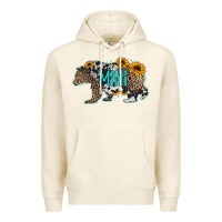 Tofu baby bear mini sunflowers leopard cowhide mother's day Premium Hoodie - Jasminsmagicworld