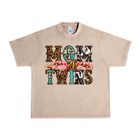 Mom Of Twins Urban Heavy Tee | Teevron