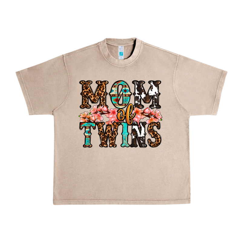 Mom Of Twins Urban Heavy Tee by OliviaCreatesArt | Teevron