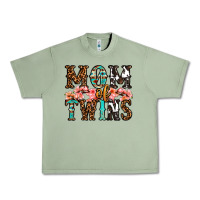 Oil Green mom of twins Urban Heavy Tee - OliviaCreatesArt