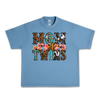 Pebble Blue mom of twins Urban Heavy Tee - OliviaCreatesArt