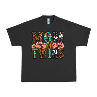 Pigment Black mom of twins Urban Heavy Tee - OliviaCreatesArt