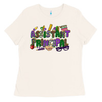 Bone assistant principal mardi gras Ladies Tee - CowGirlArtShop