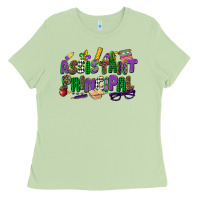 Matcha assistant principal mardi gras Ladies Tee - CowGirlArtShop