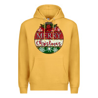 Mustard merry christmas Premium Hoodie - CowhideDigitalArt