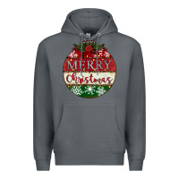 Rock merry christmas Premium Hoodie - CowhideDigitalArt