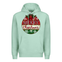 Seafoam merry christmas Premium Hoodie - CowhideDigitalArt