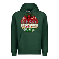 Sports Green merry christmas Premium Hoodie - CowhideDigitalArt