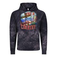 Cloud Black This is gods country Vintage Hoodie - FaDigitalArtStudio