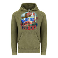 Vintage Olive This is gods country Vintage Hoodie - FaDigitalArtStudio