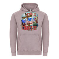 Vintage Zinc This is gods country Vintage Hoodie - FaDigitalArtStudio