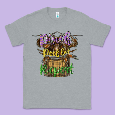 Pinch Peel Eat Repeat Classic Tee Designed By Cowgirlartshop