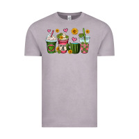 Vintage Zinc stuck on you cactus coffee cups Vintage Tee - OliviaCreatesArt