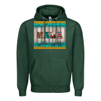 Sports Green western turquoise mama Zipper Hoodie - BarkalooDesign