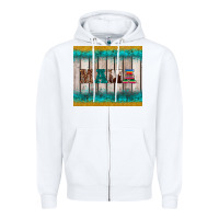 White western turquoise mama Zipper Hoodie - BarkalooDesign