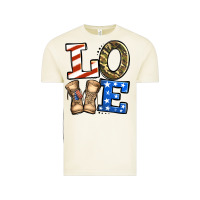 Vintage Arctic 4th of July Army Love Vintage Tee - Jasminsmagicworld