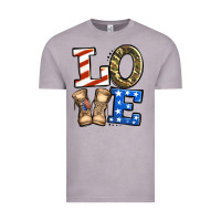 Vintage Zinc 4th of July Army Love Vintage Tee - Jasminsmagicworld