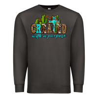 Smoke created with a purpose Premium Sweatshirt - AdoDesignShop