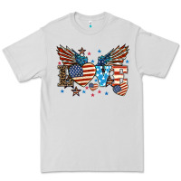 Love America Wings 4th Of July Premium Tee | Teevron