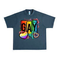 Midnight Navy gay af Urban Heavy Tee - OliviaCreatesArt