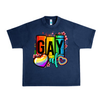 Navy gay af Urban Heavy Tee - OliviaCreatesArt