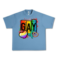 Pebble Blue gay af Urban Heavy Tee - OliviaCreatesArt