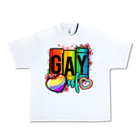 White gay af Urban Heavy Tee - OliviaCreatesArt