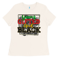 Bone young gifted and black Ladies Tee - CowGirlArtShop
