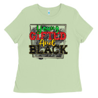 Matcha young gifted and black Ladies Tee - CowGirlArtShop