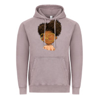 Vintage Zinc black girl Vintage Hoodie - FaDigitalArtStudio