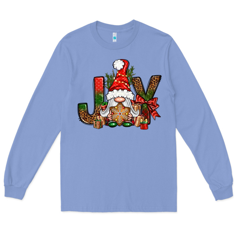 Joy Christmas With Gnome Bbs Long Sleeve Tee by BundleAndBundleShop | Teevron