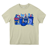 Mossy Colon Cancer coffee cups blue ribbon Heavy Core Tee - NancyCooperArtShop