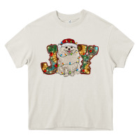 Cream pomeranian christmas joy Heavy Core Tee - RanaPortraitStore