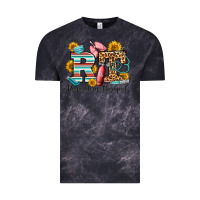 Cloud Black respiratory therapist western Vintage Tee - OliviaCreatesArt