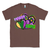 Chestnut mardi gras heart Classic Tee - CowGirlArtShop